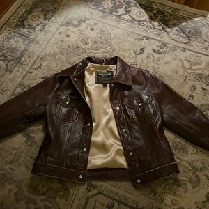 Leather jacket
